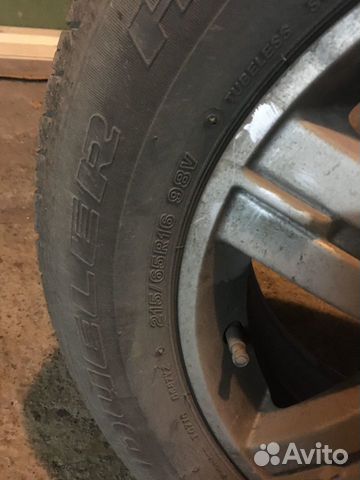 Bridgestone dueler 215/65/16 98V Bridgestone dueler 215/65/16 98V
