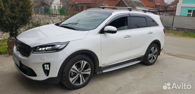Пороги для KIA sorento 2010+ Prime 2015+ Sportage