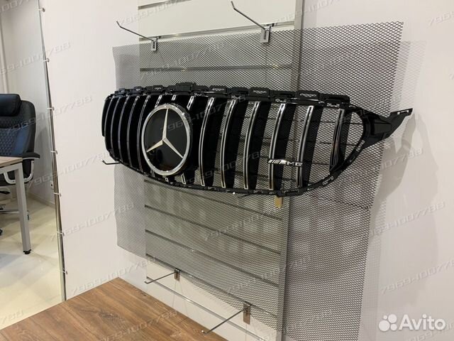 Решетка радиатора Mercedes W205 C205 GT Новая