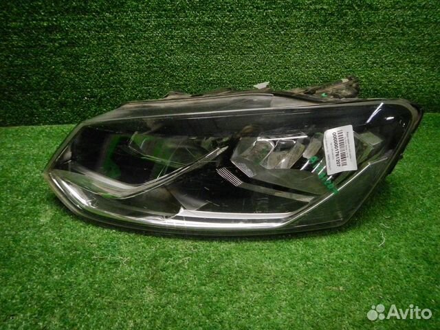 Фара левая VW Polo Sedan (15-н.в) галоген 6C194100 Фара левая VW Polo Sedan (15-н.в) галоген 6C194100