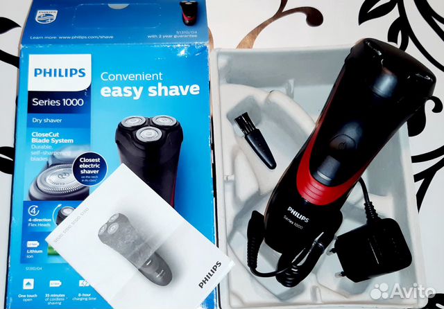 Электрическая бритва philips series1000
