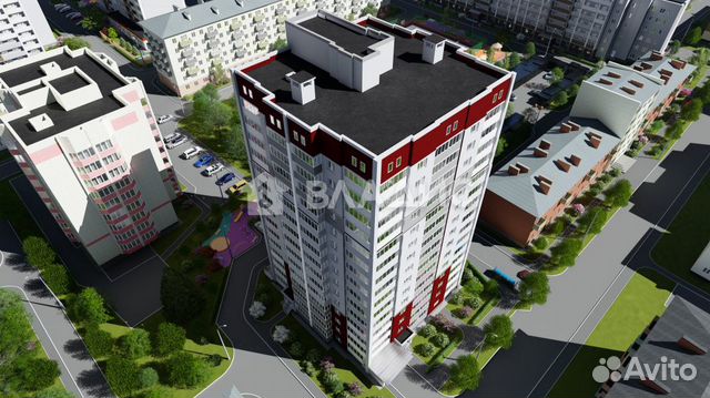 1-к квартира, 42.7 м², 8/15 эт.