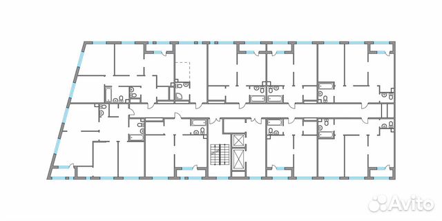 1-к квартира, 45.3 м², 21/26 эт.