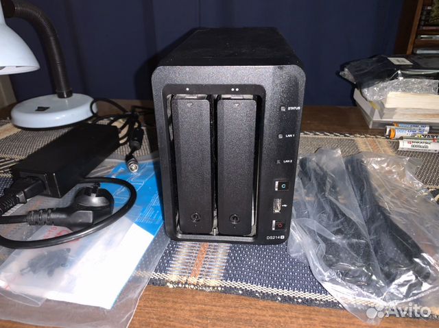 Сетевой накопитель synology 214+