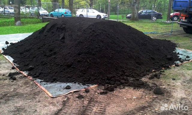 Земля плодородная, чернозем,грунт доставка
