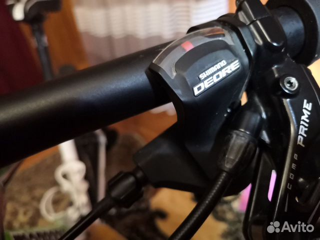Передний переключатель shimano deore с монеткой