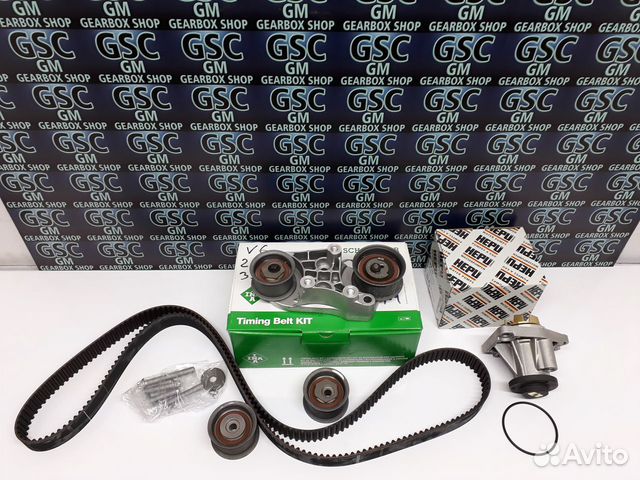 Комплект Грм +Помпа для двигателей V6 Опель Сааб