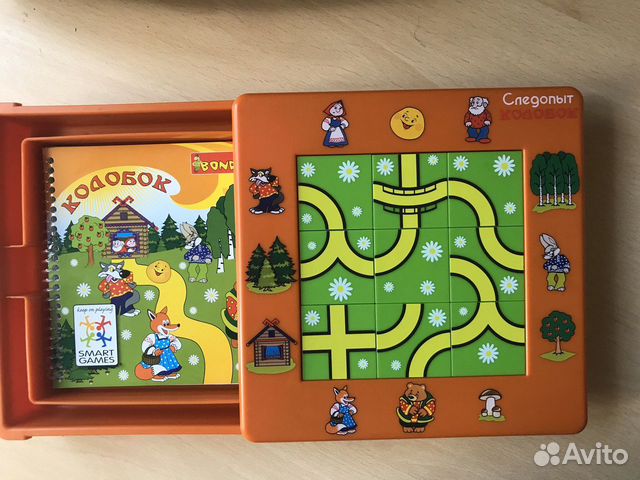 Игры настольные «Колобок» и «Подводный мир» Bondib Игры настольные «Колобок» и «Подводный мир» Bondib