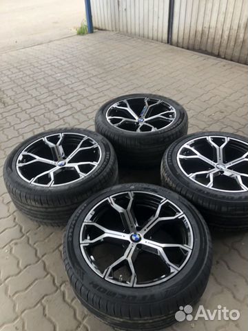 Колёса R21 разноширокие на BMW X7
