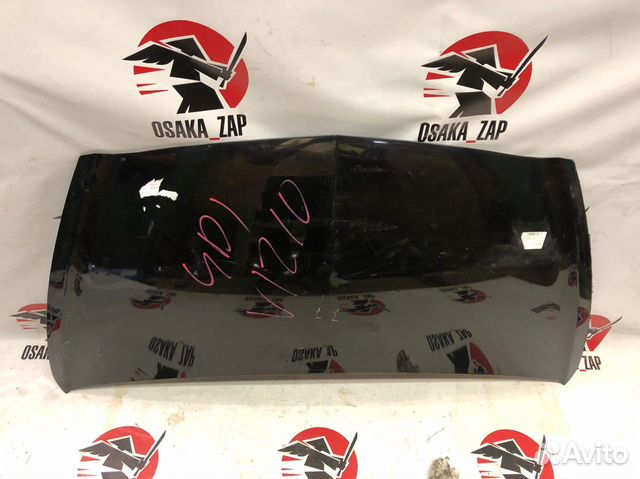 Капот Honda Fit/Jazz 2001-2008 черный