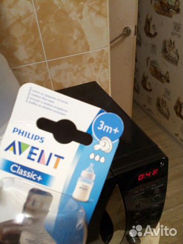 Бутылочка-поильник avent Classic,соски 3 m+
