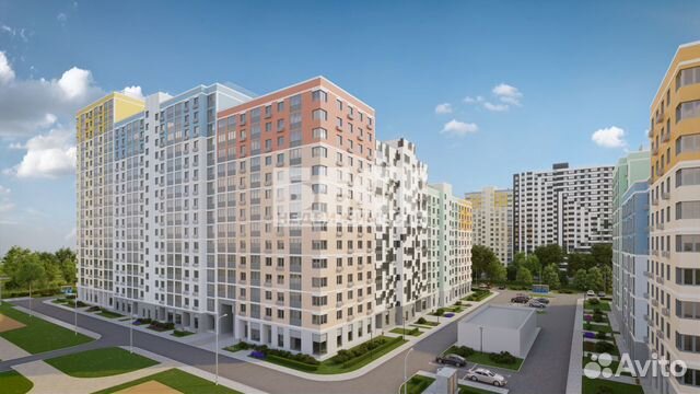 1-к квартира, 33.5 м², 2/10 эт. 1-к квартира, 33.5 м², 2/10 эт.