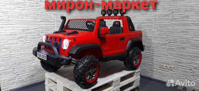 Детский электромобиль джип 4х4