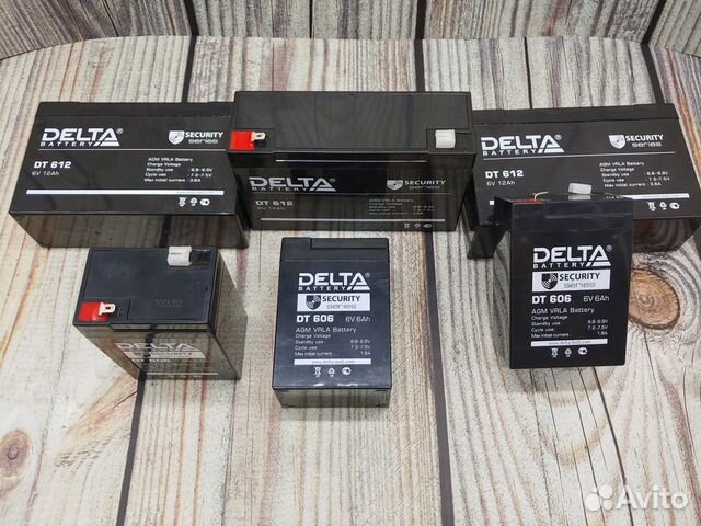 Аккумуляторные Батареи Акб на 6V/12V