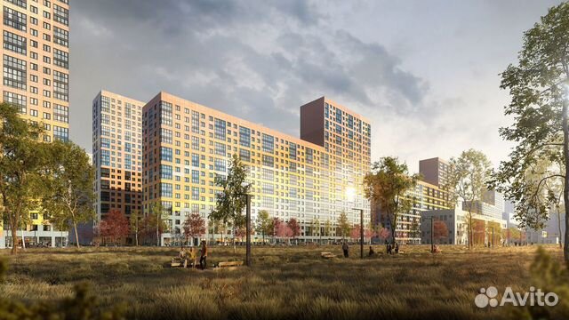 1-к квартира, 37.4 м², 21/25 эт.