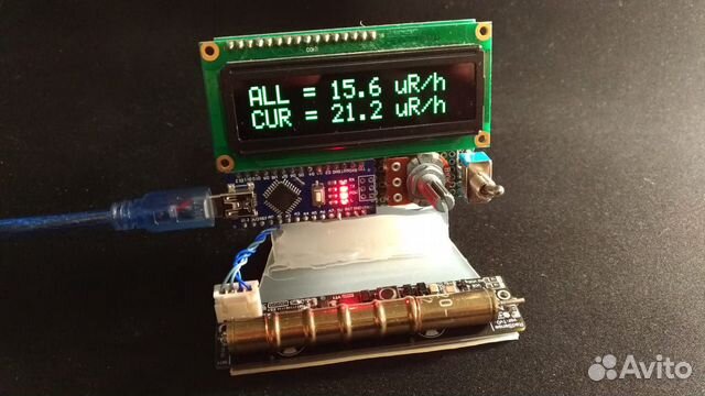 Arduino датчик радиации