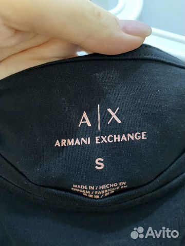 Платье футболка Armani Exchange Платье футболка Armani Exchange