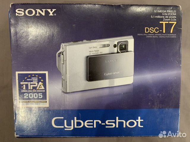 Фотоаппарат Sony Cyber-shot DSC-T7 Фотоаппарат Sony Cyber-shot DSC-T7