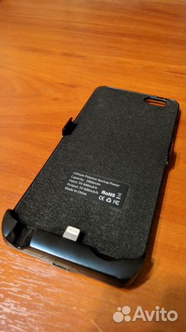 Чехол аккумулятор для iPhone 6, 6S