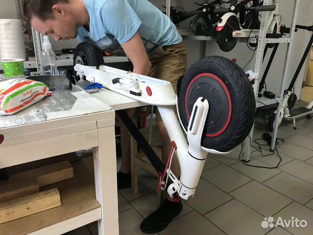 Шинмонтаж электросамокатов Шинмонтаж электросамокатов
