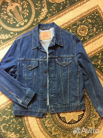 Levi’s Новая джинсовая куртка тракер