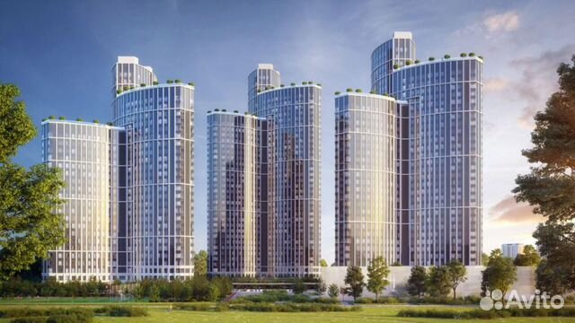 1-к квартира, 52.7 м², 22/35 эт.