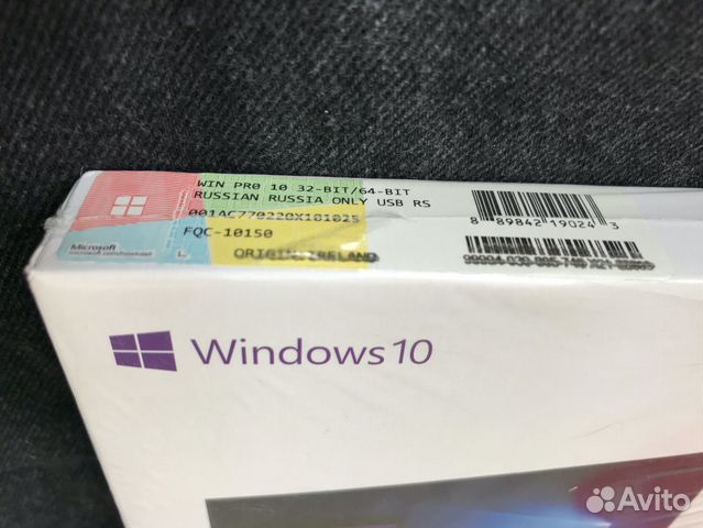 Windows 10 Pro - Box. Лицензия Windows 10 Pro - Box. Лицензия