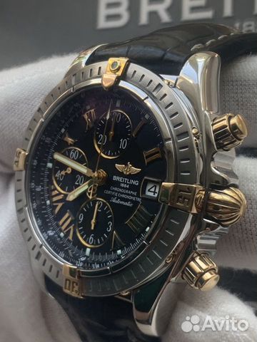 Breitling Chronomat Evolution 44mm gold b13356 Breitling Chronomat Evolution 44mm gold b13356