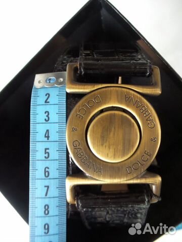 Черный ремень кожа Dolce&Gabbana новый