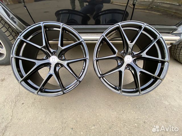 R20 HRE черный глянец 5-112 для Audi Q5