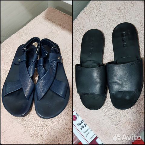 Шлепанцы,сандалии Baldinini, Prada. Италия