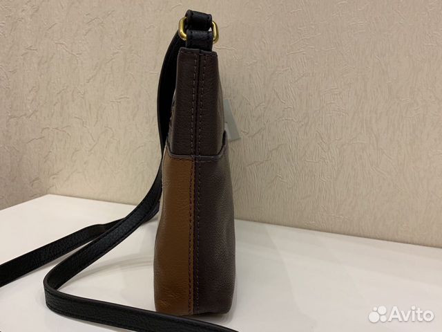 Сумка Fossil коричневая кроссбоди