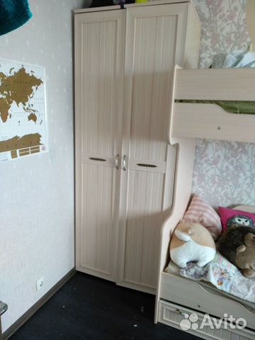 Детская комната, двухъярусная кррвать Детская комната, двухъярусная кррвать