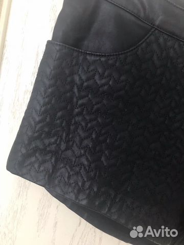 Шорты кожаные zara Шорты кожаные zara