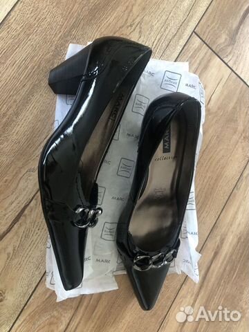Немецкие лакированные туфли Marc 39р