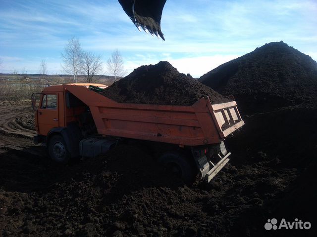 Чернозем, плодородный грунт, торф, доставка