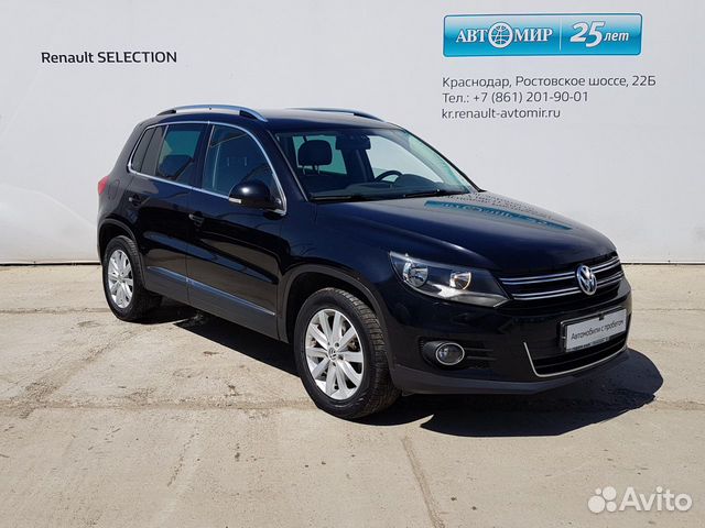 Volkswagen Tiguan 2.0 AT, 2012, 166 200 км