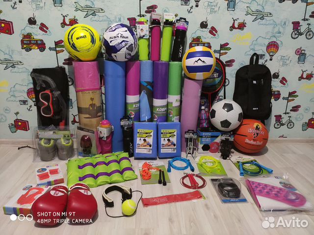 Спортинвентарь для фитнеса и йоги