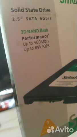Новый запечатанный жёсткий SSD диск, 512 Гб