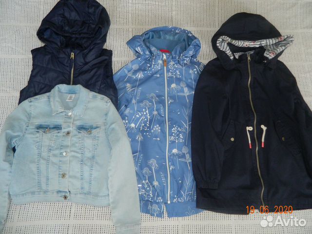 Верхняя одежда reima и H&M