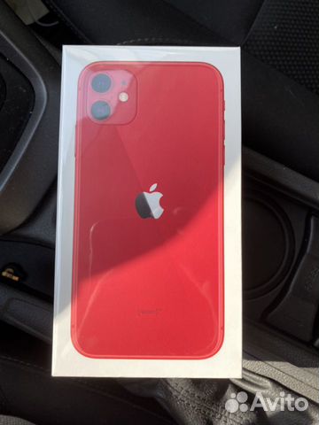 Новый iPhone 11 Red