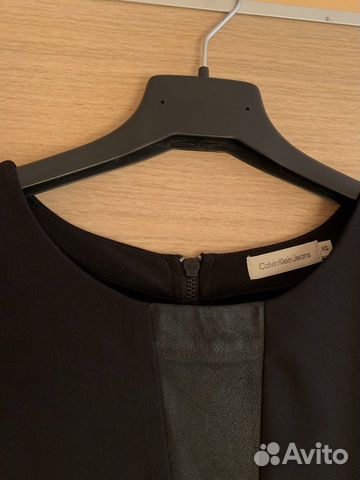 Платье Calvin Klein Jeans р-р XS маленькое чёрное