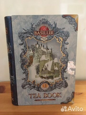 Чай в жестяной коробке-книжке Чай в жестяной коробке-книжке