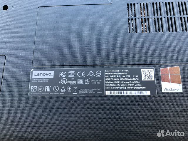 Ноутбук 15.6 Lenovo Ideapad 310-15ISK черный Ноутбук 15.6 Lenovo Ideapad 310-15ISK черный