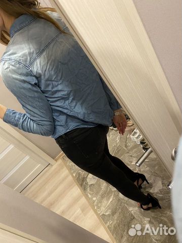 Джинсовая рубашка H&M