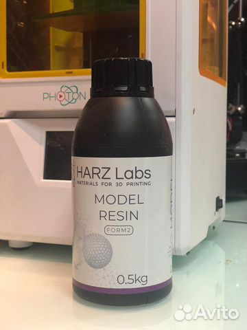 Фотополимер harz labs Model SLA/Form2 0.5 л Clear Фотополимер harz labs Model SLA/Form2 0.5 л Clear