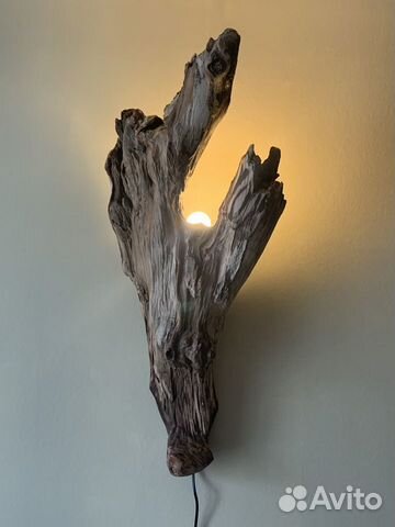 Светильник в стиле “driftwood“