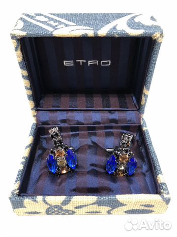Запонки мужские etro Запонки мужские etro