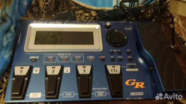 Гитарный Roland GR-55 с датчиком GK-3 и кабелем