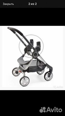 Переходник автолюльки к коляске